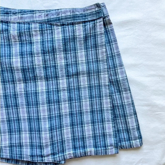 Vintage Plaid High Rise Mini Skort - Picture 4 of 5